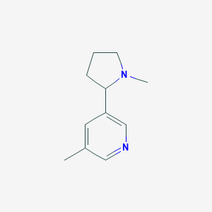 3-Methyl-5-(1-methylpyrrolidin-2-yl)pyridine