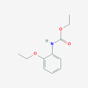 molecular formula C11H15NO3 B155496 ethyl N-(2-ethoxyphenyl)carbamate CAS No. 128643-12-9
