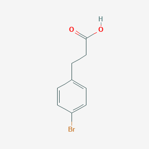 molecular formula C9H9BrO2 B155501 3-(4-溴苯基)丙酸 CAS No. 1643-30-7
