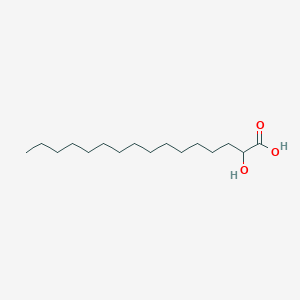 molecular formula C16H32O3 B155510 2-Hydroxyhexadecanoic acid CAS No. 10067-06-8