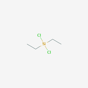 molecular formula C4H10Cl2Si B155513 Dichlorodiethylsilane CAS No. 1719-53-5