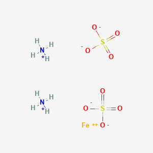 molecular formula FeH8N2O8S2 B155514 硫酸亚铁铵 CAS No. 10045-89-3