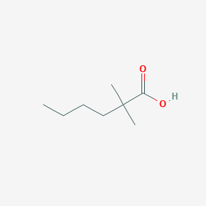 molecular formula C8H16O2 B155519 2,2-Dimethylhexanoic acid CAS No. 813-72-9