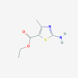 molecular formula C7H10N2O2S B155520 Ethyl 2-amino-4-methylthiazole-5-carboxylate CAS No. 7210-76-6