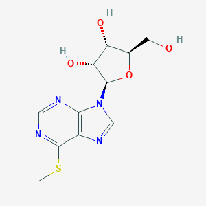 molecular formula C11H14N4O4S B015553 6-Methylmercaptopurine Riboside CAS No. 342-69-8