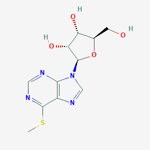 molecular formula C11H14N4O4S B015553 6-Methylmercaptopurine riboside CAS No. 342-69-8