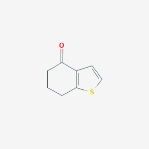 molecular formula C8H8OS B155543 6,7-Dihydro-4-benzo[b]thiophenone CAS No. 13414-95-4