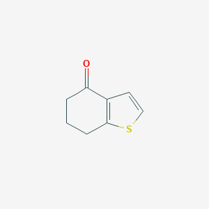 molecular formula C8H8OS B155543 苯并[b]噻吩-4(5H)-酮, 6,7-二氢- CAS No. 13414-95-4