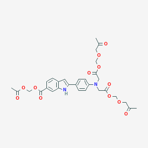 molecular formula C30H32N2O12 B155558 Mag-Indo 1-AM CAS No. 130926-94-2