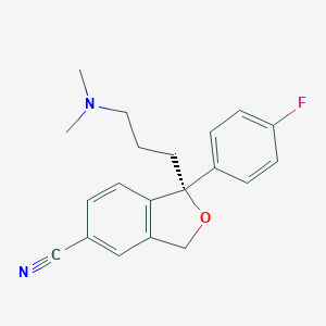 molecular formula C20H21FN2O B155561 (R)-西酞普兰 CAS No. 128196-02-1
