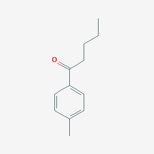 molecular formula C12H16O B155563 4'-甲基戊酮苯 CAS No. 1671-77-8