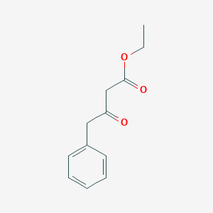 molecular formula C12H14O3 B155568 Ethyl 3-oxo-4-phenylbutanoate CAS No. 718-08-1