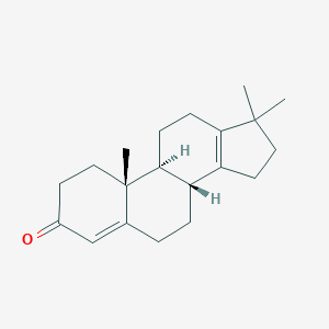 molecular formula C20H28O B155570 17,17-Dimethyl-18-norandrosta-4,13-dien-3-one CAS No. 1971-59-1