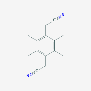 molecular formula C14H16N2 B155605 1,4-Benzenediacetonitrile, 2,3,5,6-tetramethyl- CAS No. 1675-71-4