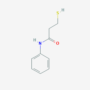 molecular formula C9H11NOS B155608 n-phenyl-3-sulfanylpropanamide CAS No. 10220-66-3
