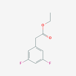 molecular formula C10H10F2O2 B155614 Ethyl 2-(3,5-difluorophenyl)acetate CAS No. 139368-37-9