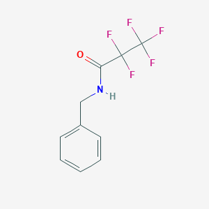 molecular formula C10H8F5NO B155615 N-Benzylpentafluoropropionamide CAS No. 1799-75-3