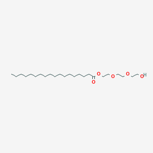 molecular formula C24H48O5 B155620 2-(2-(2-Hydroxyethoxy)ethoxy)ethyl stearate CAS No. 10233-24-6