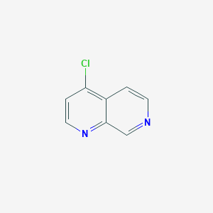 molecular formula C8H5ClN2 B155622 4-Chloro-1,7-naphthyridine CAS No. 16287-97-1