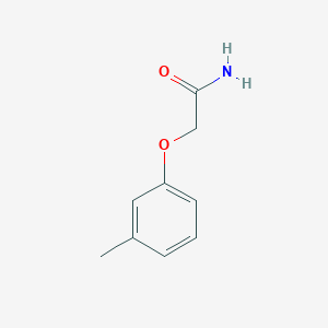 molecular formula C9H11NO2 B155625 2-(3-甲基苯氧基)乙酰胺 CAS No. 10017-53-5