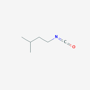 molecular formula C6H11NO B155649 1-Isocyanato-3-methylbutane CAS No. 1611-65-0