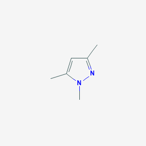 molecular formula C6H10N2 B015565 1,3,5-Trimethylpyrazole CAS No. 1072-91-9