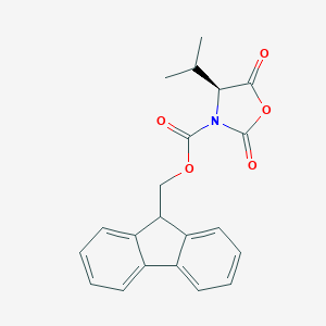 molecular formula C21H19NO5 B155652 Fmoc-L-Valine N-carboxyanhydride CAS No. 129288-47-7