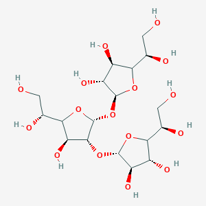 molecular formula C18H32O16 B155655 Galf-galf-galf CAS No. 129728-10-5