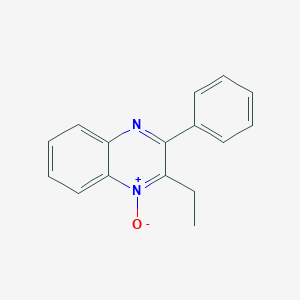 molecular formula C16H14N2O B155656 2-Ethyl-3-phenylquinoxaline 1-oxide CAS No. 10130-26-4