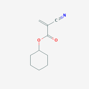 molecular formula C10H13NO2 B155686 Cyclohexyl 2-cyanoacrylate CAS No. 10151-78-7