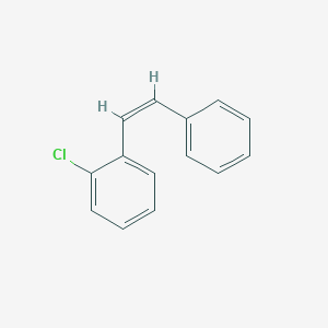 molecular formula C14H11Cl B155697 (Z)-2-Chlorostilbene CAS No. 1657-51-8