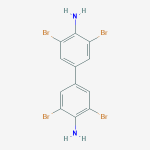 molecular formula C12H8Br4N2 B155700 4-(4-氨基-3,5-二溴苯基)-2,6-二溴苯胺 CAS No. 62477-23-0