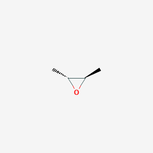 molecular formula C4H8O B155703 反式-2,3-二甲基环氧乙烷 CAS No. 1758-32-3