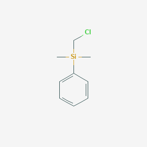 molecular formula C9H13ClSi B155712 (Chloromethyl)dimethylphenylsilane CAS No. 1833-51-8