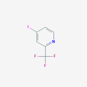molecular formula C6H3F3IN B155714 4-Iodo-2-(trifluoromethyl)pyridine CAS No. 590371-73-6