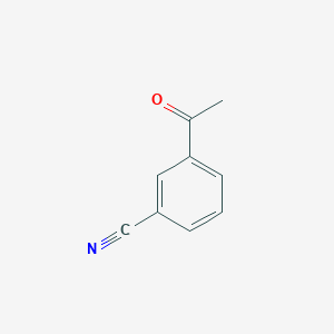 molecular formula C9H7NO B155718 3-乙酰基苯甲腈 CAS No. 6136-68-1