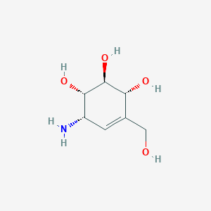 molecular formula C₇H₁₄ClNO₄ B015573 Valienamine CAS No. 38231-86-6