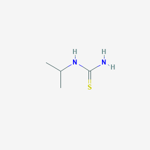 molecular formula C4H10N2S B155745 N-Isopropylthiourea CAS No. 1719-76-2