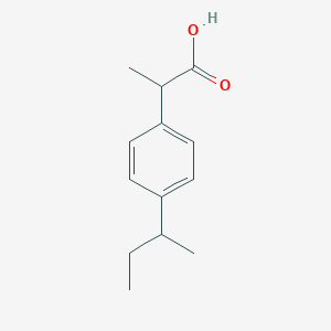 2-(4-(1-Methylpropyl)phenyl)propanoic acid