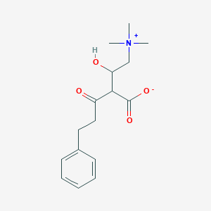 molecular formula C16H23NO4 B155755 3-Phenylpropionylcarnitine CAS No. 132741-84-5