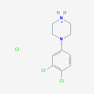 molecular formula C10H13Cl3N2 B155758 1-(3,4-Dichlorophenyl)piperazine hydrochloride CAS No. 88138-89-0
