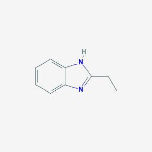 molecular formula C9H10N2 B155763 2-Ethylbenzimidazole CAS No. 1848-84-6
