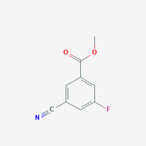 molecular formula C9H6FNO2 B155767 Methyl 3-Cyano-5-fluorobenzoate CAS No. 886732-29-2