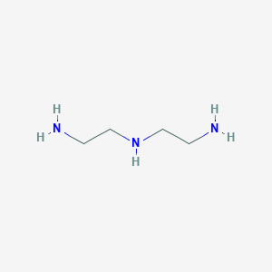 molecular formula C4H13N3<br>NH2CH2CH2NHCH2CH2NH2<br>C4H13N3 B155796 二亚乙基三胺 CAS No. 111-40-0