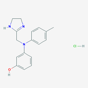molecular formula C17H20ClN3O B015581 Phentolamine Hydrochloride CAS No. 73-05-2