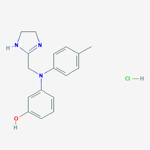 molecular formula C17H20ClN3O B015581 盐酸酚妥拉明 CAS No. 73-05-2