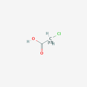 molecular formula C2H3ClO2 B155816 Chloroacetic acid-2-13C CAS No. 1633-47-2