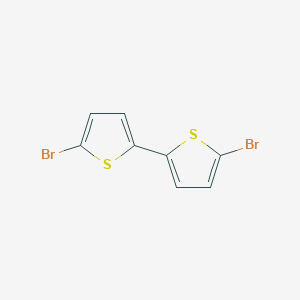 molecular formula C8H4Br2S2 B015582 5,5'-Dibromo-2,2'-bithiophene CAS No. 4805-22-5