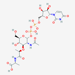 molecular formula C23H36N4O20P2 B155820 Udp-N-acetylmuramylalanine CAS No. 1941-66-8