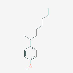 molecular formula C14H22O B155823 p-(1-Methylheptyl)phenol CAS No. 1818-08-2